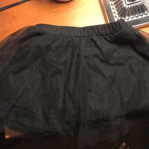 Girls black skirt